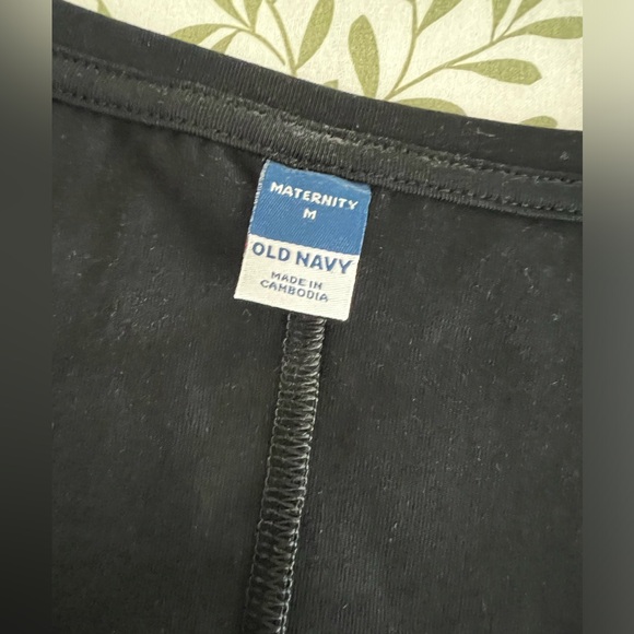 Old Navy Maternity Long-Sleeve Bodycon Dress - Black/medium nwt - Picture 4 of 5